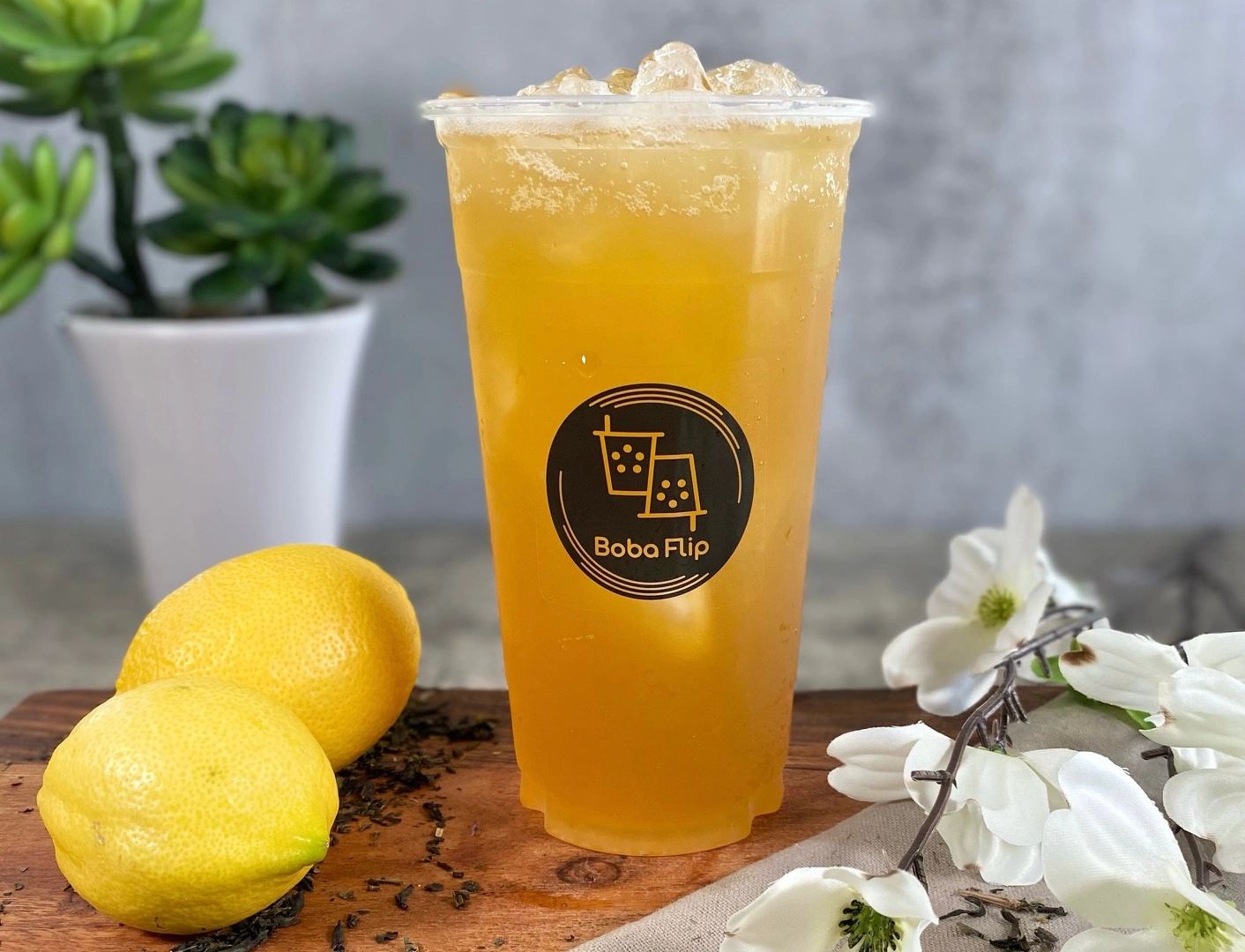 Boba Flip signature drinks