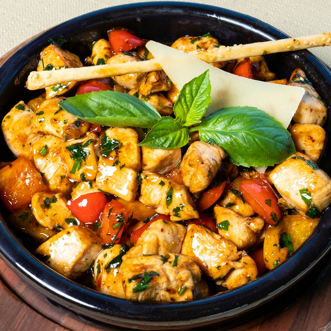 Thai basil stir-fry